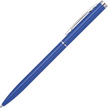 Metall Kugelschreiber in schlanker Form (blau) (Art.-Nr. CA828839)
