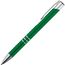 Kugelschreiber aus Metall mit 3 Zierringen (grün) (Art.-Nr. CA868013)