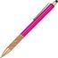 Kugelschreiber mit Korkgriffzone (pink) (Art.-Nr. CA870128)