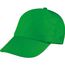 AZO freie 5 Panel Baumwoll-Baseball-Cap (grün) (Art.-Nr. CA876200)