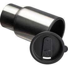 Warmhaltebecher mit USB Anschluss (Grau) (Art.-Nr. CA884125)