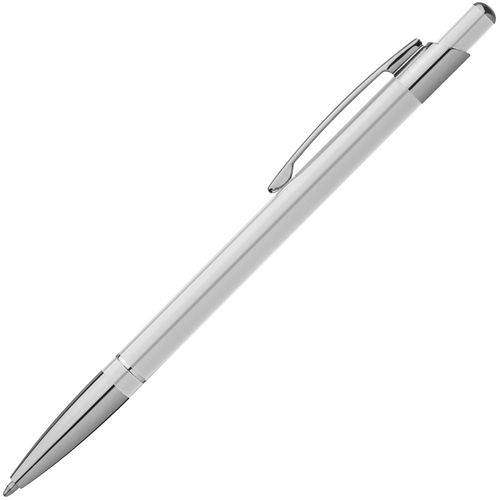Kugelschreiber aus Metall (Art.-Nr. CA884756) - Schlanker Druckkugelschreiber aus...