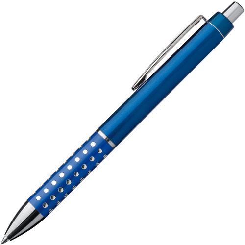 Kugelschreiber mit glitzernder Griffzone (Art.-Nr. CA887364) - Kugelschreiber mit glitzernder, rutschfe...