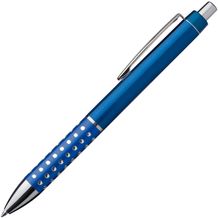 Kugelschreiber mit glitzernder Griffzone (blau) (Art.-Nr. CA887364)