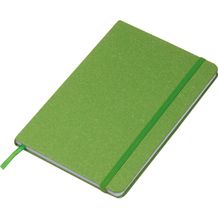A5 Notizbuch mit gepunkteten Seiten (grün) (Art.-Nr. CA897724)