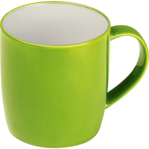 Tasse aus Porzellan, 300ml (Art.-Nr. CA907748) - Tasse aus Porzellan mit einem Füllverm...