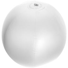 Strandball aus PVC mit einer Segmentlänge von 40 cm (Weiss) (Art.-Nr. CA912105)