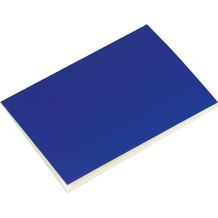 A5 Notizbuch mit karierten Blättern (blau) (Art.-Nr. CA924753)