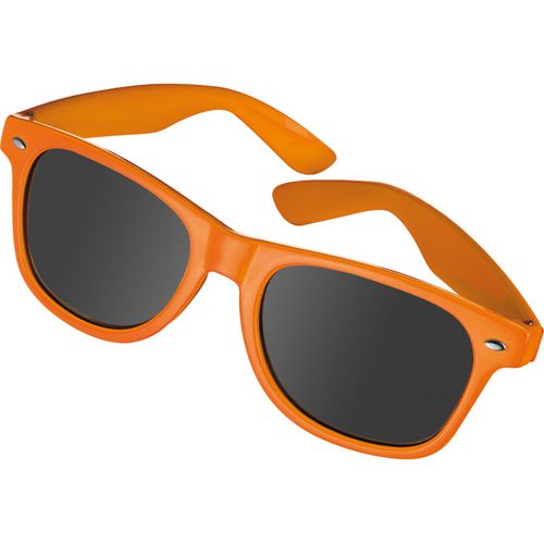 Sonnenbrille aus Kunststoff im Nerdlook, UV 400 Schutz (Art.-Nr. CA928480) - Sonnenbrille im Nerdlook, hochwertiger...