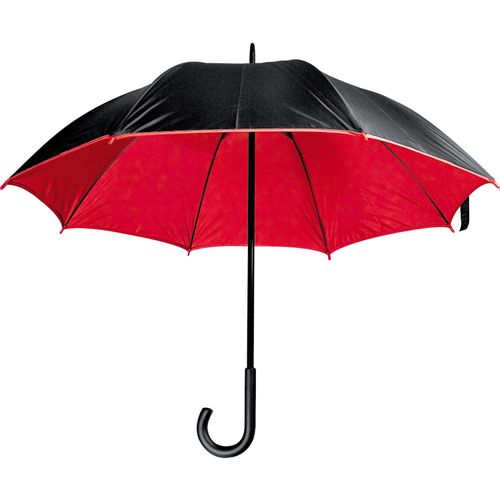 Luxuriöser Regenschirm mit doppelter Bespannung aus Polyester (Art.-Nr. CA932831) - Luxuriöser Regenschirm mit doppelte...