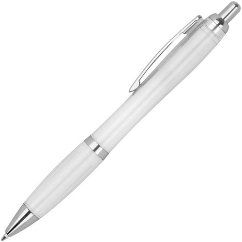 Transparenter RPET Kugelschreiber (Art.-Nr. CA936525) - Klassischer Kugelschreiber aus recycelte...