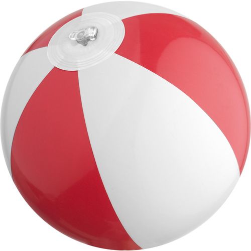 Ministrandball, bicolor (Art.-Nr. CA949597) - Bicolor Strandball aus PVC. Mit einer...