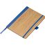 Notizbuch aus Bambus (blau) (Art.-Nr. CA960387)
