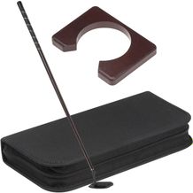 Büro-Golfset mit Holzputter (schwarz) (Art.-Nr. CA970818)