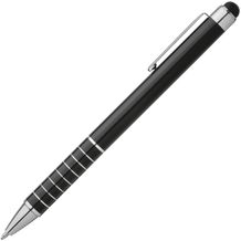 Kugelschreiber aus Metall mit Touchfunktion (Schwarz) (Art.-Nr. CA971293)