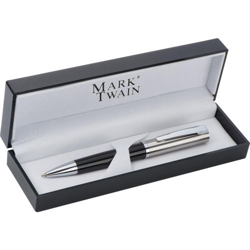 Mark Twain Kugelschreiber in Geschenkbox (Art.-Nr. CA971836) - Hochwertiger Mark Twain Kugelschreiber...
