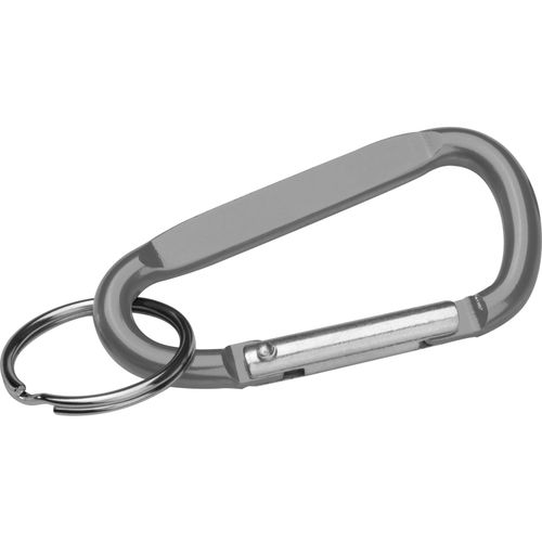Schlüsselanhänger mit Karabinerhaken (Art.-Nr. CA977174) - Schlüsselanhänger aus Aluminium m...
