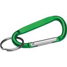 Schlüsselanhänger mit Karabinerhaken (grün) (Art.-Nr. CA980423)
