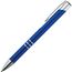 Kugelschreiber aus Metall mit 3 Zierringen (blau) (Art.-Nr. CA983673)
