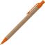 Kugelschreiber aus recyceltem Papier (orange) (Art.-Nr. CA990851)