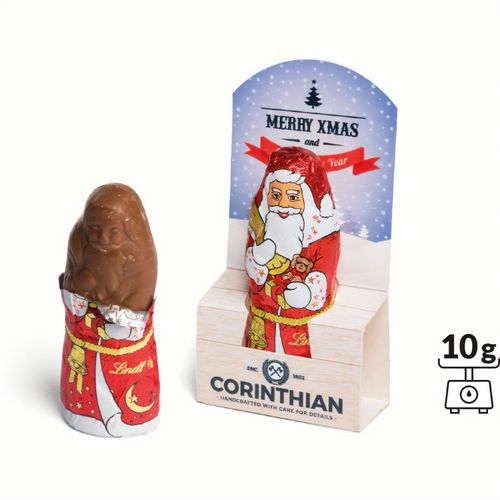 Lindt Schoko Nikolaus (Art.-Nr. CA007384) - Nikolaus aus Alpenvollmilch-Schokolade...