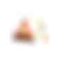 Mini Tetraeder Fruchtgummi [100er Pack] (Art.-Nr. CA047955) - Fruchtgummi verpackt im individuell...