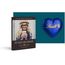 Werbekarte mit Lindt Schokoladen Herz 20 g (blau, 4c Euroskala) (Art.-Nr. CA194357)