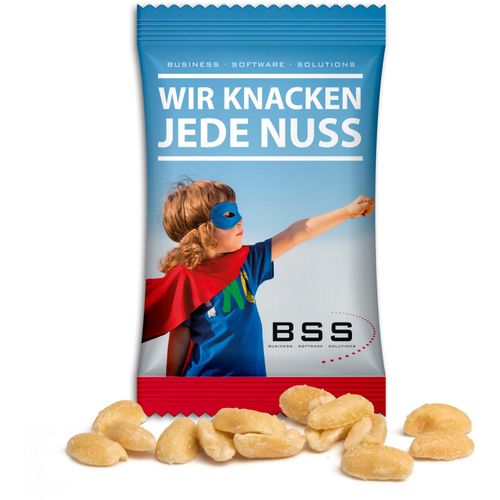 Geröstete Erdnüsse [100er Pack] (Art.-Nr. CA229654) - Delikate Erdnüsse geröstet und gesalze...