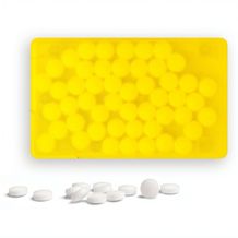 MintCard (gelb-transparent, ohne Druck) (Art.-Nr. CA375366)