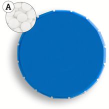Super Mini Clic Clac Box (PMS Process blue / ohne Druck / Pfefferminztabletten weiß) (Art.-Nr. CA398032)