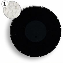 Super Mini Clic Clac Box (schwarz-matt, ohne Druck, Pfefferminzpastillen stark) (Art.-Nr. CA477568)