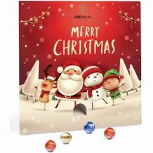 Lindt Lindor Adventsspender "Quadrat" (4c Euroskala) (Art.-Nr. CA590880)