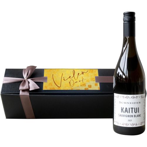 Kaitui Sauvignon Blanc in edler Geschenkbox (Art.-Nr. CA733882) - In der Sprache der neuseeländische...