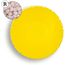 Super Mini Clic Clac Box (PMS Yellow C, ohne Druck, Erdbeerdragees Herzform) (Art.-Nr. CA940000)