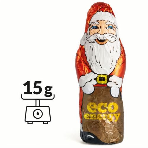 Schoko Weihnachtsmann Individuell (Art.-Nr. CA946603) - Weihnachtsmann aus Schokolade in der...