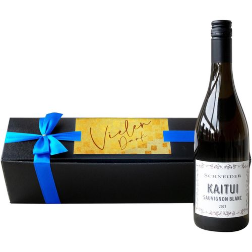 Kaitui Sauvignon Blanc in edler Geschenkbox (Art.-Nr. CA965387) - In der Sprache der neuseeländische...
