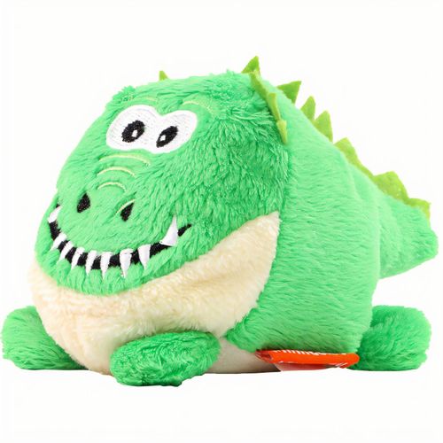 Krokodil (Art.-Nr. CA142388) - 7 cm groß, grün, kuschelig und gut gel...