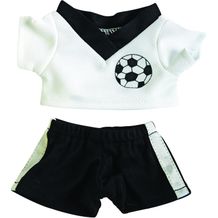 Fußball-Dress (schwarz/weiß) (Art.-Nr. CA171719)