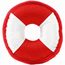 Hundespielzeug Flying Disc (Weiß/Rot) (Art.-Nr. CA390196)