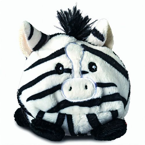 Schmoozies® Zebra (Art.-Nr. CA624193) - Mit ihren 7 cm Durchmesser liegen die...
