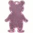Fußgängerreflektor Bär (rosa) (Art.-Nr. CA715079)