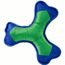 Hundespielzeug Flying Triple (grün/blau) (Art.-Nr. CA916649)
