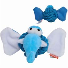 Hundespielzeug Knotentier Elefant (blau) (Art.-Nr. CA925763)