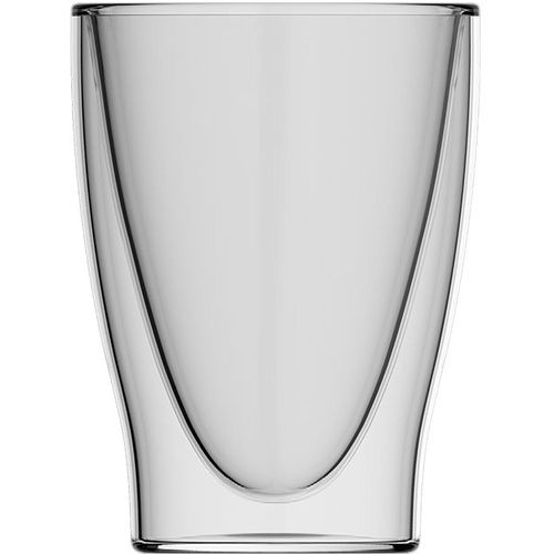 Olinda Espresso Glas-Thermobecher doppelwandig (Art.-Nr. CA770475) - Optisch und praktisch stark - die...