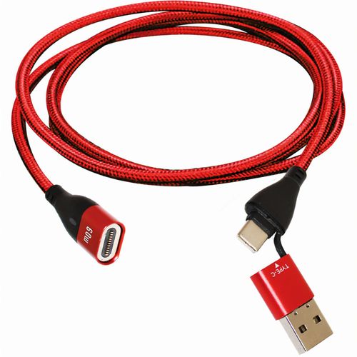 C&A Lade- und Datenkabel  'Magnetic Data Highspeed' (Art.-Nr. CA256688) - USB-Schnelllade- und Datenkabel mit...