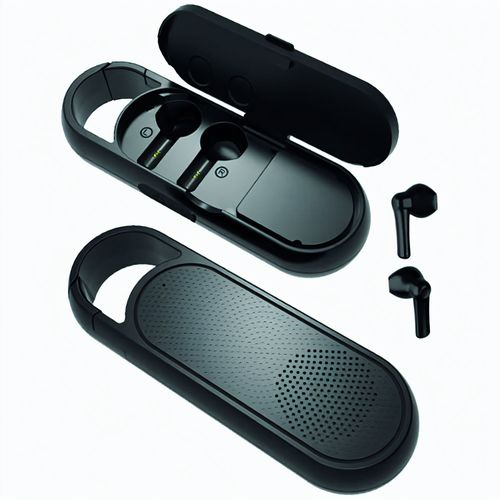 Lautsprecher & Kopfhörer "SOUNDduo" (Art.-Nr. CA300363) - Bluetooth Lautsprecher mit 2W und...