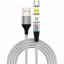 3in1 Cable 'Magnetic Data' (silber) (Art.-Nr. CA687181)
