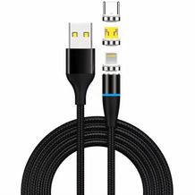 3in1 Cable 'Magnetic Data' (Schwarz) (Art.-Nr. CA848910)