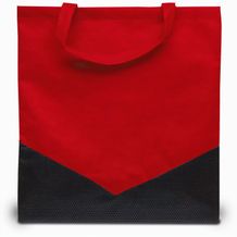 Einkaufstasche Espoo (rot/schwarz) (Art.-Nr. CA013847)