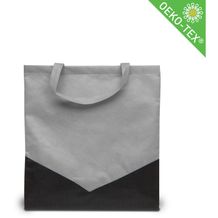 Einkaufstasche Espoo (grau / schwarz) (Art.-Nr. CA994257)